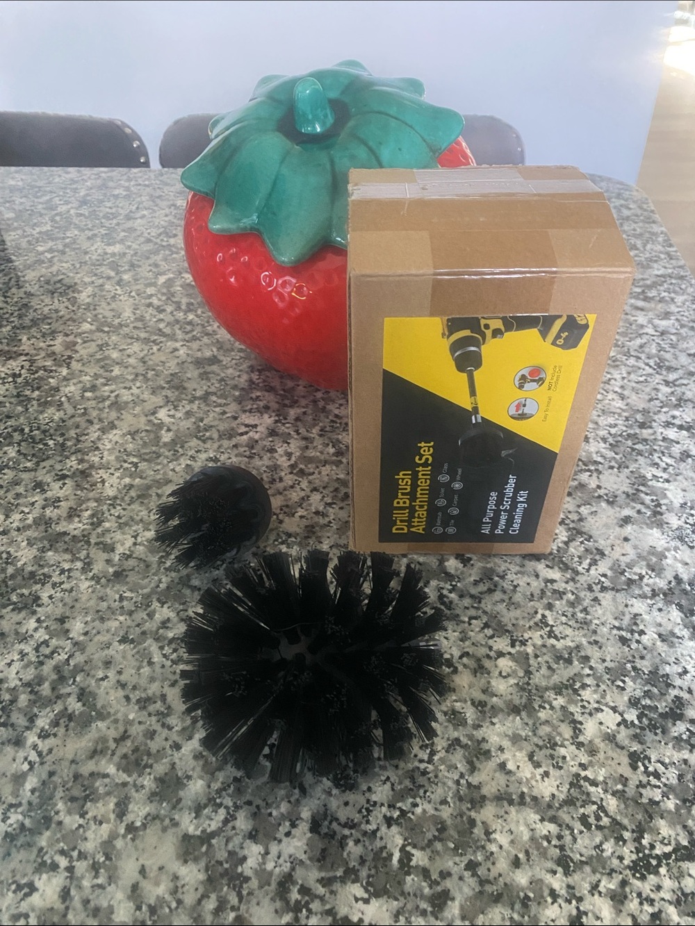 Holikme Drill Brush Attachment Set - All Purpose power scrubber cleaning set